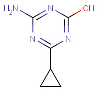 175204-67-8 2-AMINO-4-CYCLOPROPYL-6-HYDROXY-1,3,5-TRIAZINE chemical structure