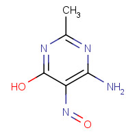 2209-72-5 4-AMINO-6-HYDROXY-2-METHYL-5-NITROSOPYRIMIDINE chemical structure