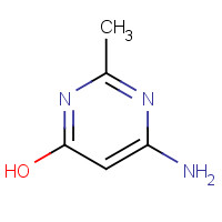767-16-8 4-AMINO-6-HYDROXY-2-METHYLPYRIMIDINE chemical structure