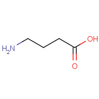 56-12-2 4-Aminobutyric acid chemical structure