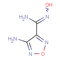 13490-32-9 4-AMINO-3-FURAZANECARBOXAMIDOXIME chemical structure