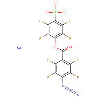 221908-14-1 4-AZIDO-2,3,5,6-TETRAFLUOROBENZOIC ACID STP ESTER SODIUM SALT chemical structure