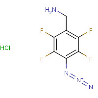 139428-47-0 4-AZIDO-2,3,5,6-TETRAFLUOROBENZYL AMINE HYDROCHLORIDE chemical structure
