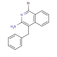 13130-81-9 4-BENZYL-1-BROMOISOQUINOLIN-3-AMINE chemical structure