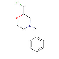 40987-25-5 4-BENZYL-2-(CHLOROMETHYL)MORPHOLINE chemical structure