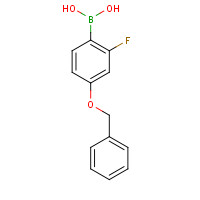 166744-78-1 4-BENZYLOXY-2-FLUOROPHENYLBORONIC ACID chemical structure