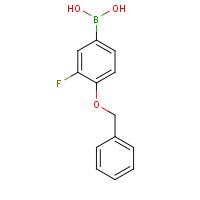 133057-83-7 4-(Benzyloxy)-3-fluorophenylboronic acid chemical structure