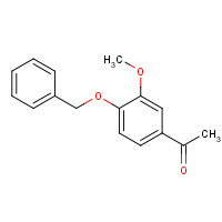 1835-11-6 4-BENZYLOXY-3-METHOXYACETOPHENONE chemical structure