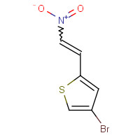 28783-35-9 4-BROMO-2-(2-NITROVINYL)THIOPHENE chemical structure
