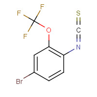 238742-91-1 4-BROMO-2-(TRIFLUOROMETHOXY)PHENYL ISOTHIOCYANATE chemical structure