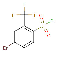 176225-10-8 4-Bromo-2-(trifluoromethyl)benzenesulfonyl chloride chemical structure