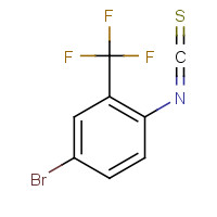 206559-46-8 4-BROMO-2-(TRIFLUOROMETHYL)PHENYL ISOTHIOCYANATE chemical structure