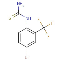208186-71-4 4-BROMO-2-(TRIFLUOROMETHYL)PHENYLTHIOUREA chemical structure