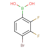 374790-99-5 4-BROMO-2,3-DIFLUOROBENZENEBORONIC ACID chemical structure