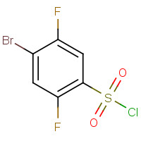 207974-14-9 4-BROMO-2,5-DIFLUOROBENZENESULFONYL CHLORIDE chemical structure