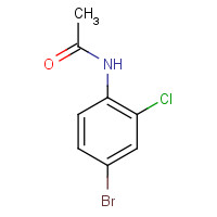3460-23-9 4-BROMO-2-CHLOROACETANILIDE chemical structure
