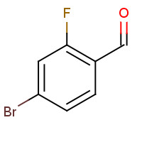 57848-46-1 4-Bromo-2-fluorobenzaldehyde chemical structure