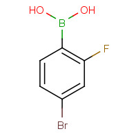 216393-64-5 4-BROMO-2-FLUOROBENZENEBORONIC ACID chemical structure