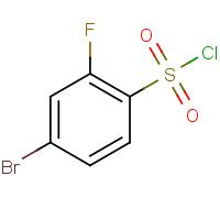 216159-03-4 4-Bromo-2-fluorobenzenesulfonyl chloride chemical structure