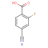 164149-28-4 4-CYANO-2-FLUOROBENZOIC ACID chemical structure