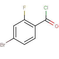 151982-51-3 4-BROMO-2-FLUOROBENZOYL CHLORIDE chemical structure