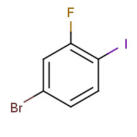 105931-73-5 1-BROMO-3-FLUORO-4-IODOBENZENE chemical structure