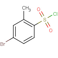 139937-37-4 4-BROMO-2-METHYLBENZENE-1-SULFONYL CHLORIDE chemical structure