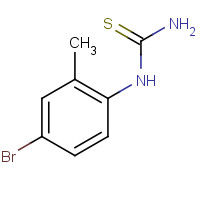 109317-23-9 4-BROMO-2-METHYLPHENYLTHIOUREA chemical structure