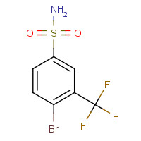 351003-64-0 4-BROMO-3-(TRIFLUOROMETHYL)BENZENESULFONAMIDE chemical structure