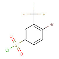 351003-47-9 4-BROMO-3-(TRIFLUOROMETHYL)BENZENESULFONYL CHLORIDE chemical structure