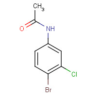 22459-81-0 4-BROMO-3-CHLOROACETANILIDE chemical structure