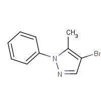 50877-44-6 4-BROMO-5-METHYL-1-PHENYL-1H-PYRAZOLE chemical structure