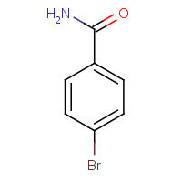 698-67-9 4-BROMOBENZAMIDE chemical structure