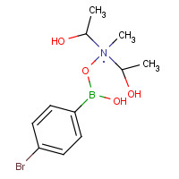 133468-58-3 4-BROMOBENZENEBORONIC ACID N-METHYLDIETHANOLAMINE ESTER chemical structure