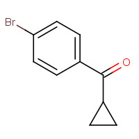 6952-89-2 (4-BROMOPHENYL)(CYCLOPROPYL)METHANONE chemical structure