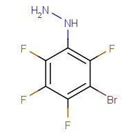 2797-79-7 4-BROMOTETRAFLUOROPHENYLHYDRAZINE chemical structure