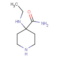 84100-54-9 4-(ethylamino)piperidine-4-carboxamide chemical structure