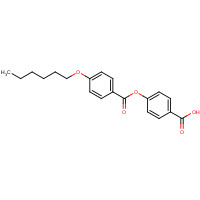 52899-68-0 4-(4-HEXYLOXYBENZOYLOXY)BENZOIC ACID chemical structure