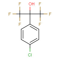 2010-63-1 4-CHLORO-(2-HYDROXYHEXAFLUOROISOPROPYL)BENZENE chemical structure