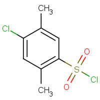 88-49-3 4-CHLORO-2,5-DIMETHYLBENZENESULFONYL CHLORIDE chemical structure