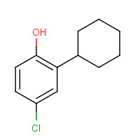 13081-17-9 4-CHLORO-2-CYCLOHEXYLPHENOL chemical structure