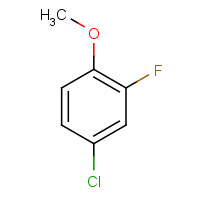 452-09-5 4-CHLORO-2-FLUOROANISOLE chemical structure
