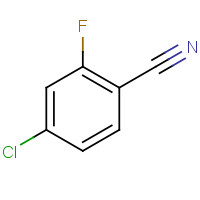57381-51-8 4-Chloro-2-fluorobenzonitrile chemical structure