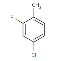 452-75-5 4-Chloro-2-fluorotoluene chemical structure