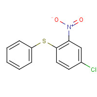 4548-56-5 4-CHLORO-2-NITRO-1-(PHENYLTHIO)BENZENE chemical structure