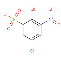 132983-46-1 4-Chloro-2-nitrophenol-6-sulfonic acid chemical structure