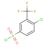 32333-53-2 4-Chloro-3-(trifluoromethyl)benzenesulfonyl chloride chemical structure