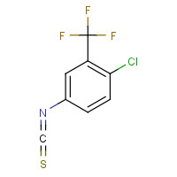 23163-86-2 4-CHLORO-3-(TRIFLUOROMETHYL)PHENYL ISOTHIOCYANATE chemical structure