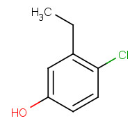 14143-32-9 4-Chloro-3-ethylphenol chemical structure