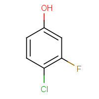 348-60-7 4-Chloro-3-fluorophenol chemical structure